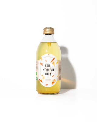 Lou Kombucha n°3 - Carotte, Citron, Curcuma 50cl