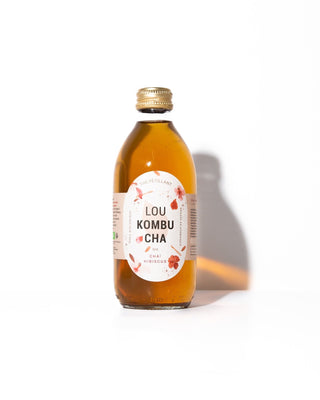 Lou Kombucha n°4 - Chaï, Hibiscus 33cl