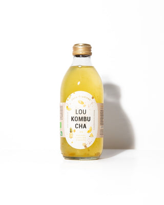 Lou Kombucha n°9  -  Ananas, Curcuma, Ginseng 50cl